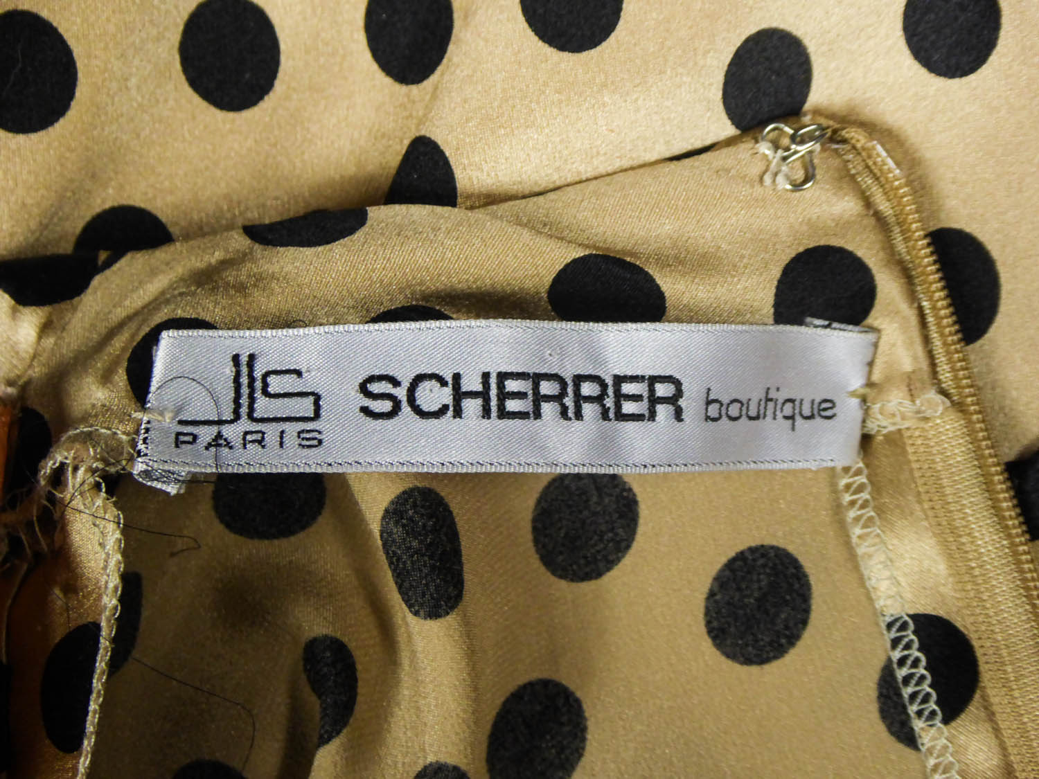 S/S 2001 Jean Louis Scherrer Haute Couture Backless Jewelled Runway Dr –  Shrimpton Couture